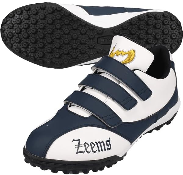 アシックス 硬式野球 右投手用スパイク ホワイト/ネイビー/グリーン