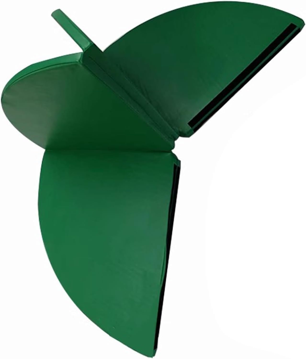 Spinning Dance Pole with Crash Mat - 110cm Green Pole Dancing Equipment & Thick 3cm Gymnastics Handstand Mat for Home/Studio Fitness, Safe & Durable
