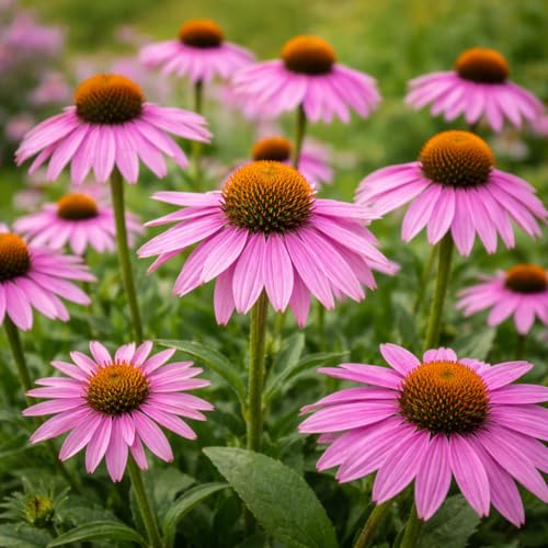 Purple Coneflower Plug (Echinacea purpurea) Hardy Native Perennial Pollinator-Friendly Wildflower Full Sun Garden Plant (1)