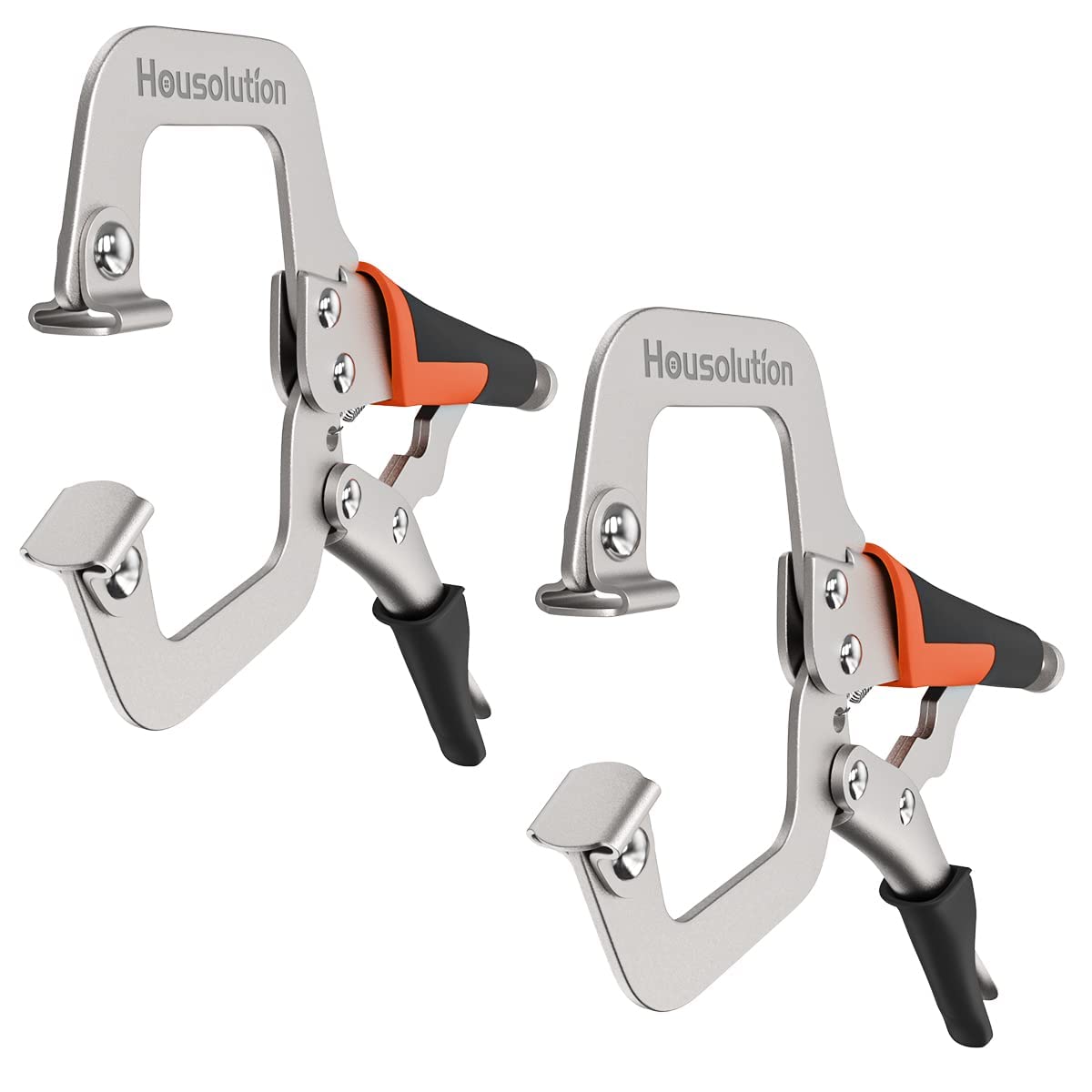 2 Stück C-Klemmen 11 Zoll (28 Cm) – Aus Hochkohlenstoffstahl, Öffnung 0–8 Cm, Für Schweißen & Holzarbeit