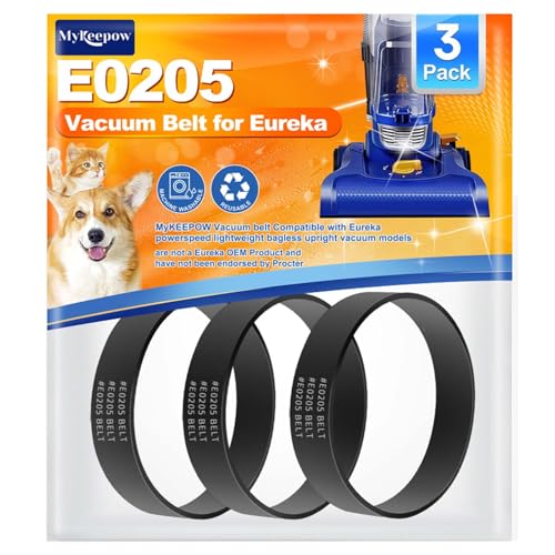 E0205 Vacuum Belt Compatible with Eureka PowerSpeed Lightweight Vacuum