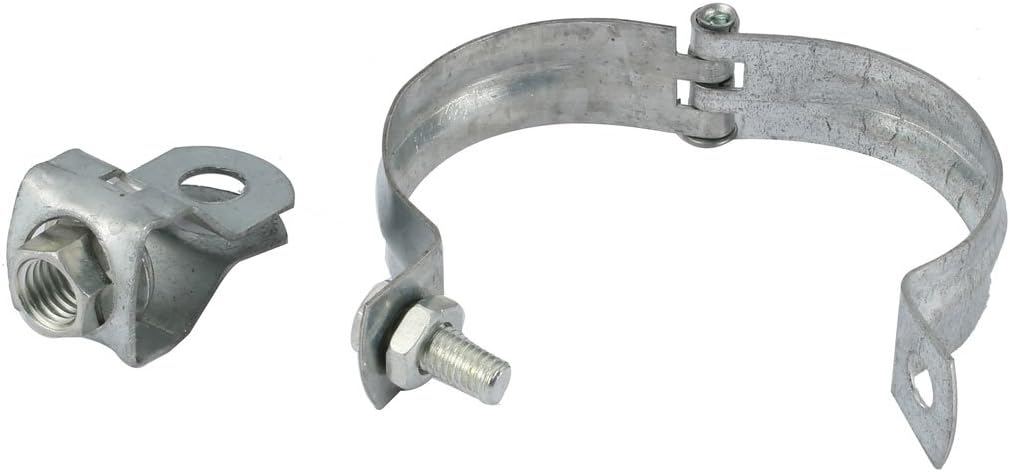 8pcs Iron Zinc Plated Hose Clamp for 60mm Outer Dia Tube Pipe w M12 Hang Head (id: dfd e12 37e df2 261