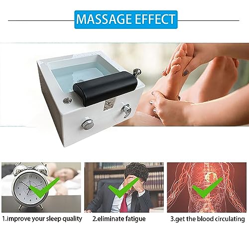 Spa para pies acrílico con calefacción y masaje miniatura 4