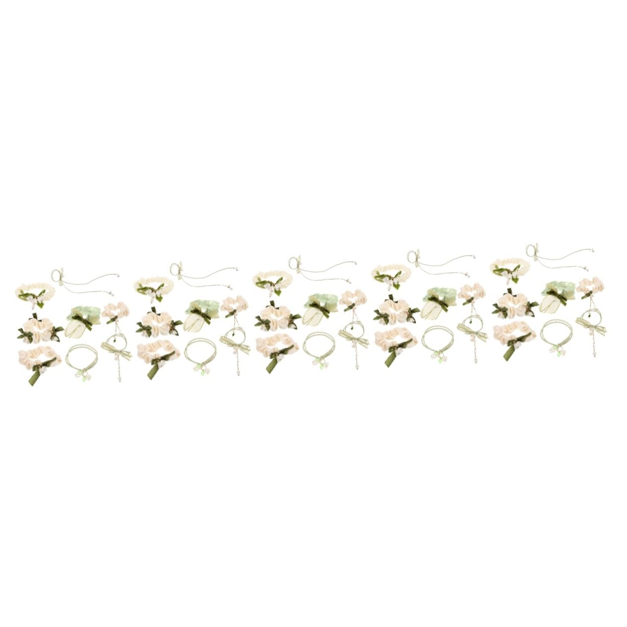 Beaupretty 40piezas De Pelo Scrunchies y Bandas Para Coleta Accesorios De Cabello Para Mujeres y