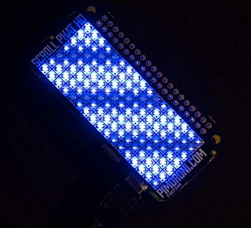 Pimoroni Scroll pHAT HD for Raspberry Pi - 17x7 ピクセルで情報表示 (06 ブルー)