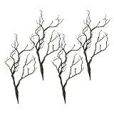 INOOMP Künstliche Baumzweige mit Hohem Realismus 4 Stück aus Kunststoff und Vielseitiger Verwendung im Einzigartigen Design und Natürlichem Look für Vasen und Weihnachtsdekoration