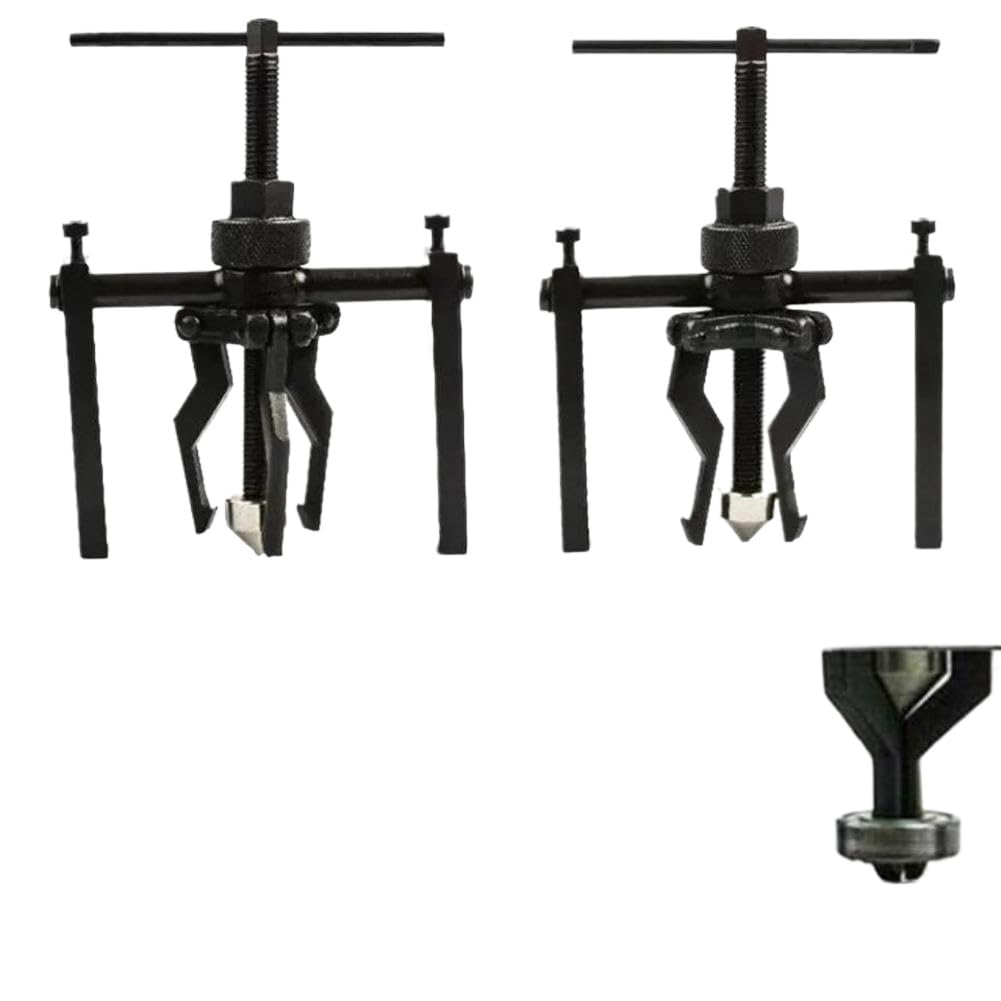 Extractor de Poleas con 3 Mordazas Compatible Con Motocicleta Coche