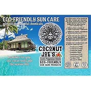 Hawaiian Lei Dark Tanning Oil by Coconut Joe's | No Harmful Chemicals, Mineral Oil Free, 8 Ounce Bottle