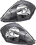 For Mitsubishi Eclipse Headlights Lamps Set 2000 2001 2002 Halogen Driver and Passenger Side