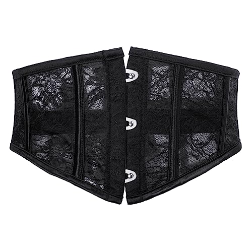 Scarlet Darkness Corset Belt for Women Renaissance Corset Lace Up Waist Belt Wide Waistband for Halloween