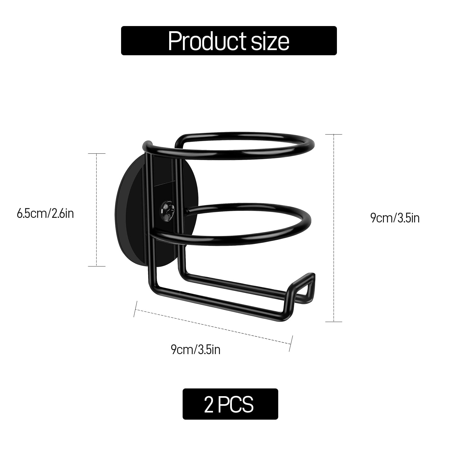 Soporte Magnético Para Bebidas En Coche – 2 Unidades, Acero Inoxidable 304, Portavasos Universal Para Botellas Y Latas