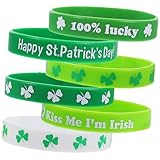 Photo Gallery yarnow 6pezzi braccialetti silicone per san patrizio accessori per design trefoil braccialetti per celebrazioni e festivi Photo Gallery yarnow 6pezzi braccialetti silicone per san patrizio accessori per design trefoil braccialetti per celebrazioni e festivi
