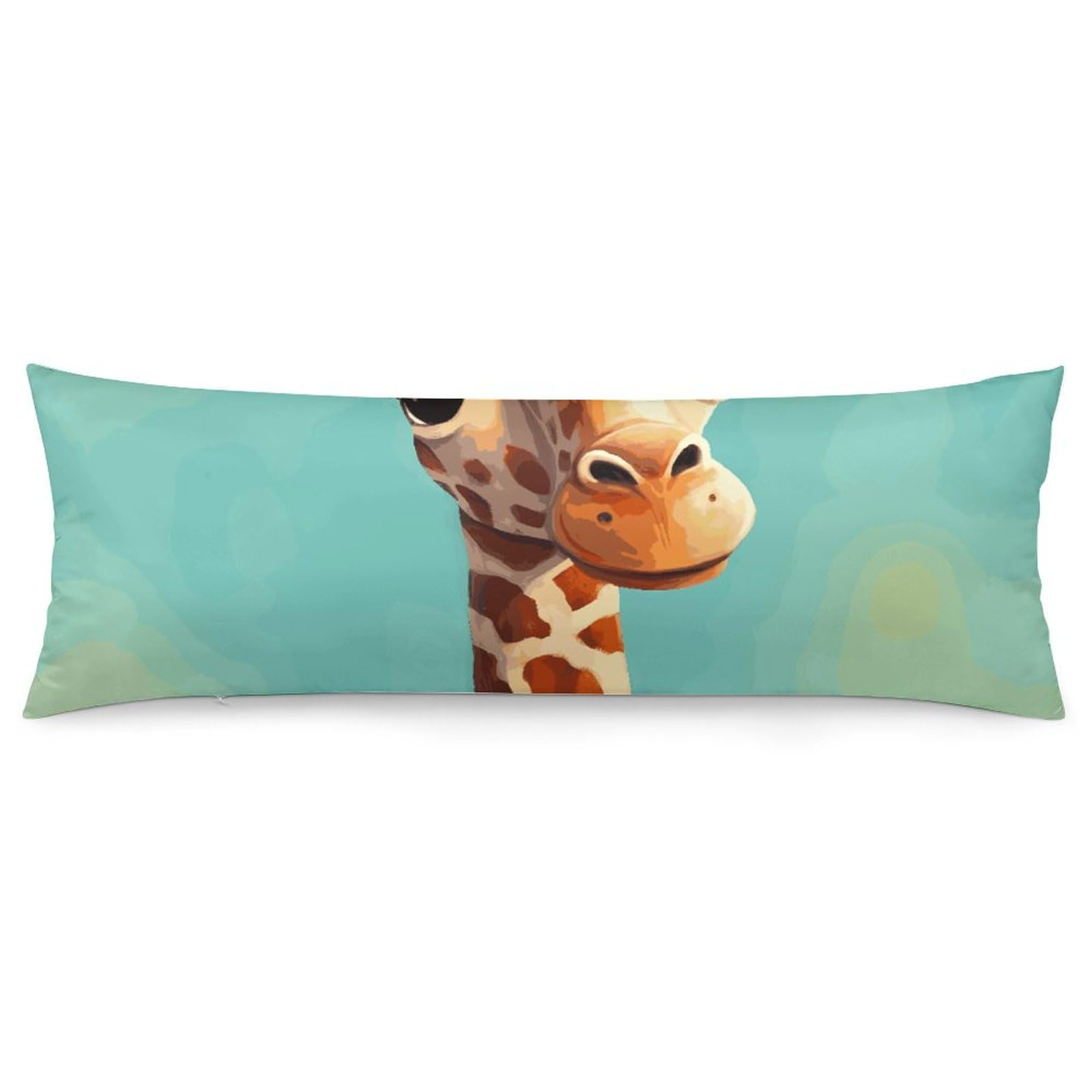 Taies d'oreiller douces imprimé girafe pour dormir confortablement au frais