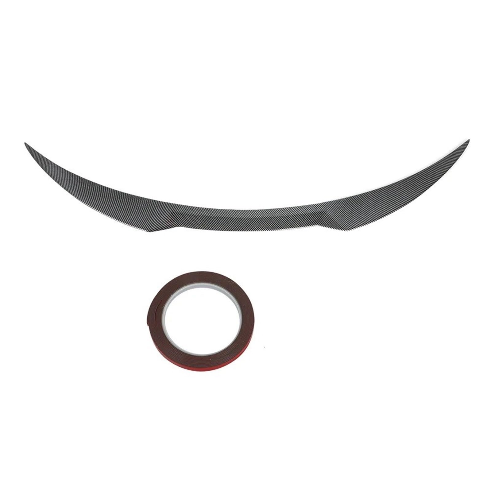 Alettone posteriore Per Alfa Per Romeo Per Giulia Berlina 2015-2023 Kit Spoiler Posteriore Baule Protezione Paraurti Posteriore Auto Spoiler Auto Posteriore Estensione(Carbon Fiber Look)