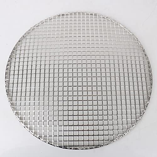 Paquete de 2 rejillas de malla de acero inoxidable para barbacoa, antiadherente, malla de cocción resistente, diseño integrado para asar perfectamente ideal para carne y verduras