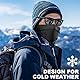 WTACTFUL Schlauchschal Herren Halbe Sturmhaube Motorrad Halstuch Herren Halswärmer Ski Mask Skimaske Halsschlauc Neck Gaiter Motorrad Gesichtsmaske für Winter Laufen Skifahren Snowboarden Alle Schwarz