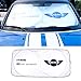 charminghorse Front UV Sunshade Windshield Sun Visor Protector for Mini Cooper R56 Clubman R55 Countryman R60 R61F55 F54 F56 R57 F60 Accessories