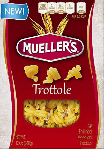Mueller's Trottole Pasta, 12 Ounce (Pack of 6)