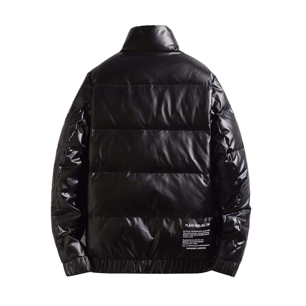 Piumino da Uomo Inverno Rivestimento Impermeabile A Prova di Vento 80% Imbottitura in Piuma D'Anatra Bianca Riflettere Isolato Sciare Escursionismo Gli Sport all'aperto M-4XL