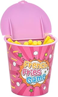 FOMIYES Toy Tricky Toys Game Props Creative Toy Tricky Catapult Funny Child Plastic French Fries Puzzle Elastic Fun Tricky Toy Fun Games for Toddlers French Fries Machine Fries