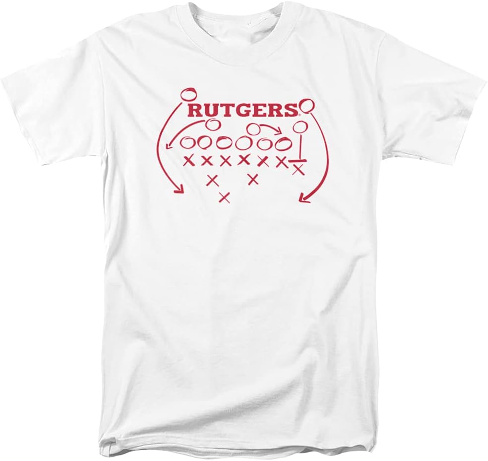 Rutgers University Official Football Play Unisex Adult T Shirt