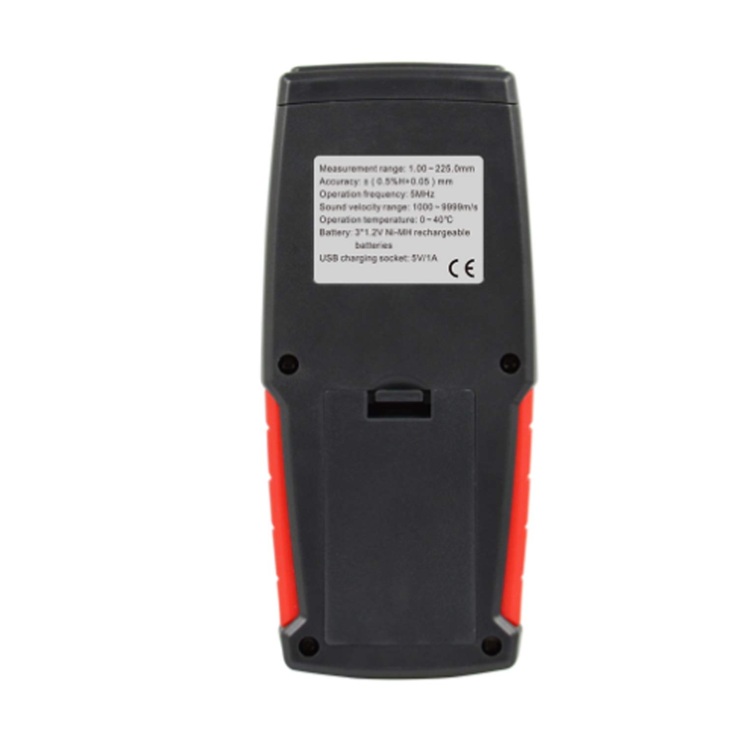 Medidor de espesor industrial Tester Medidor Digital Medidor de Espesor WT100A digital de gran precisión ultrasónico medidor de espesor Herramienta para medir espesor de metal