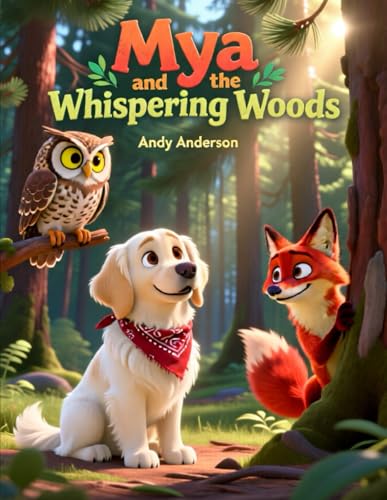 Mya and the Whispering Woods (Mya the White Eng... B0G6YVW8XB Book Cover