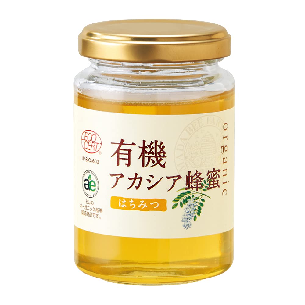 Amazon | 山田養蜂場 有機 アカシア蜂蜜 (ルーマニア産) 200g ビン