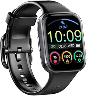 Smart Watch, 1.69" Touch Screen Fitness Watch with Heart Rate Sleep Monitor, 25 Sports Modes Activity Tracker with Calories Steps Counter, IP68 Waterproof Smart Watch for Men Women for Android and iOS