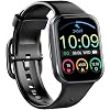 Smartwatch Herren Damen, 1.69 Zoll Touch-Farbdisplay Fitness Tracker Uhr, Fitnessuhr mit Pulsmesser Schlafmonitor Schrittzähler, Musiksteuerung, IP68 Wasserdicht Sportuhr Smart Watch für iOS Android