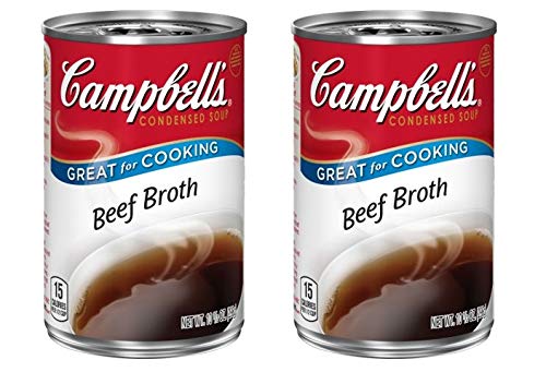 Amazon.com : Campbell's Beef Broth, 10.5 oz (Pack of 2) : Grocery