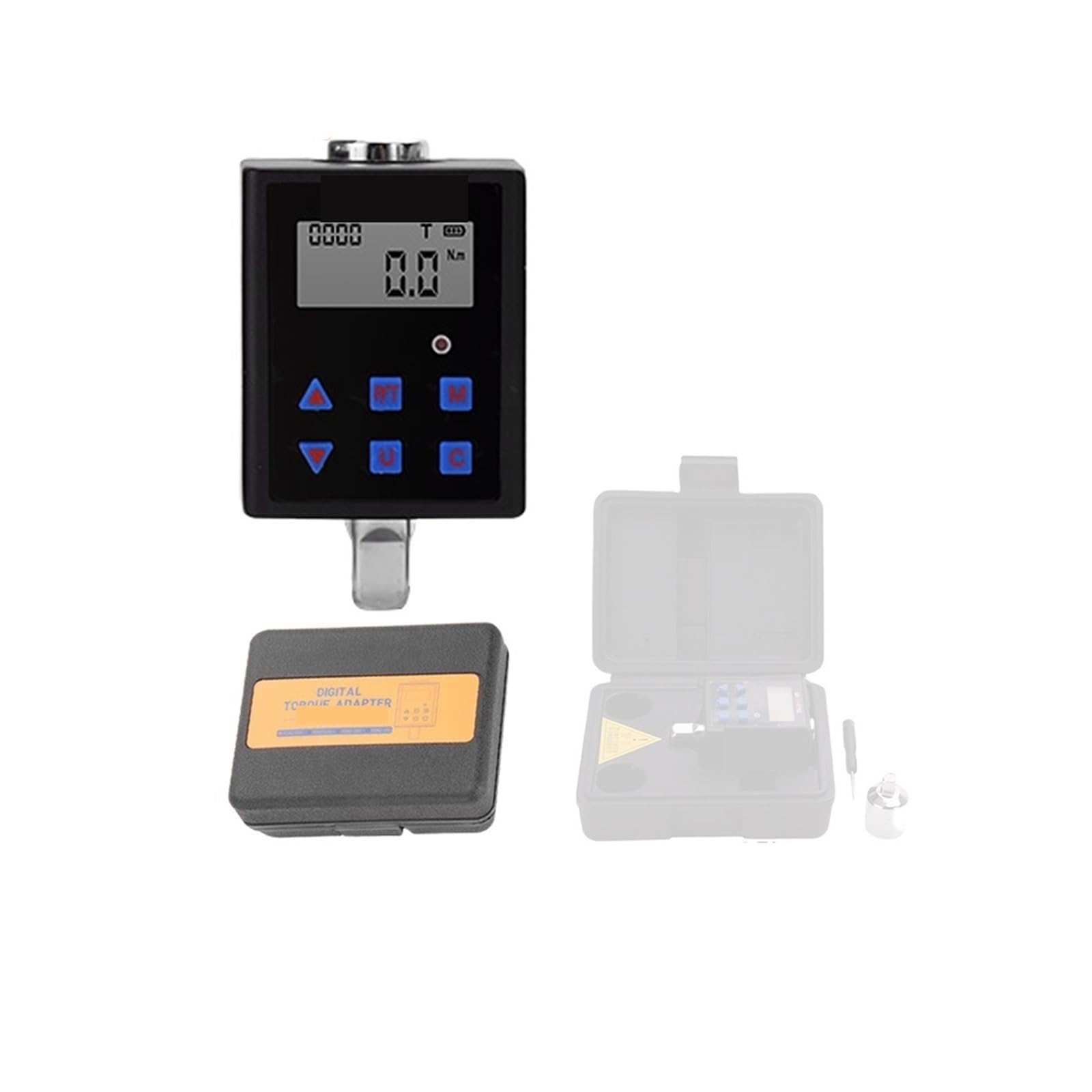 Llave Dinamométrica Digital Medidor de Torque Digital 3/8 "1/4" 1/2 ", probador mesa, llave, medición 200Nm, accesorios mecánica trinquete externo(A TQA2-135)