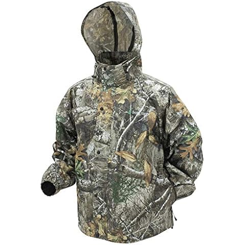 FROGG TOGGS Men's Standard Classic Pro Action Waterproof Breathable Rain Jacket, Khaki, X-Large Cover