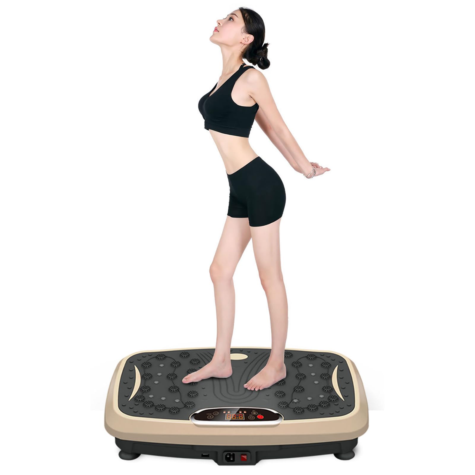 Slimming Machine Shaking Machine Vibration Machine Ultra Slim Vibration Platform Machines Vibration Plate Exercise Machine Home Weight Loss