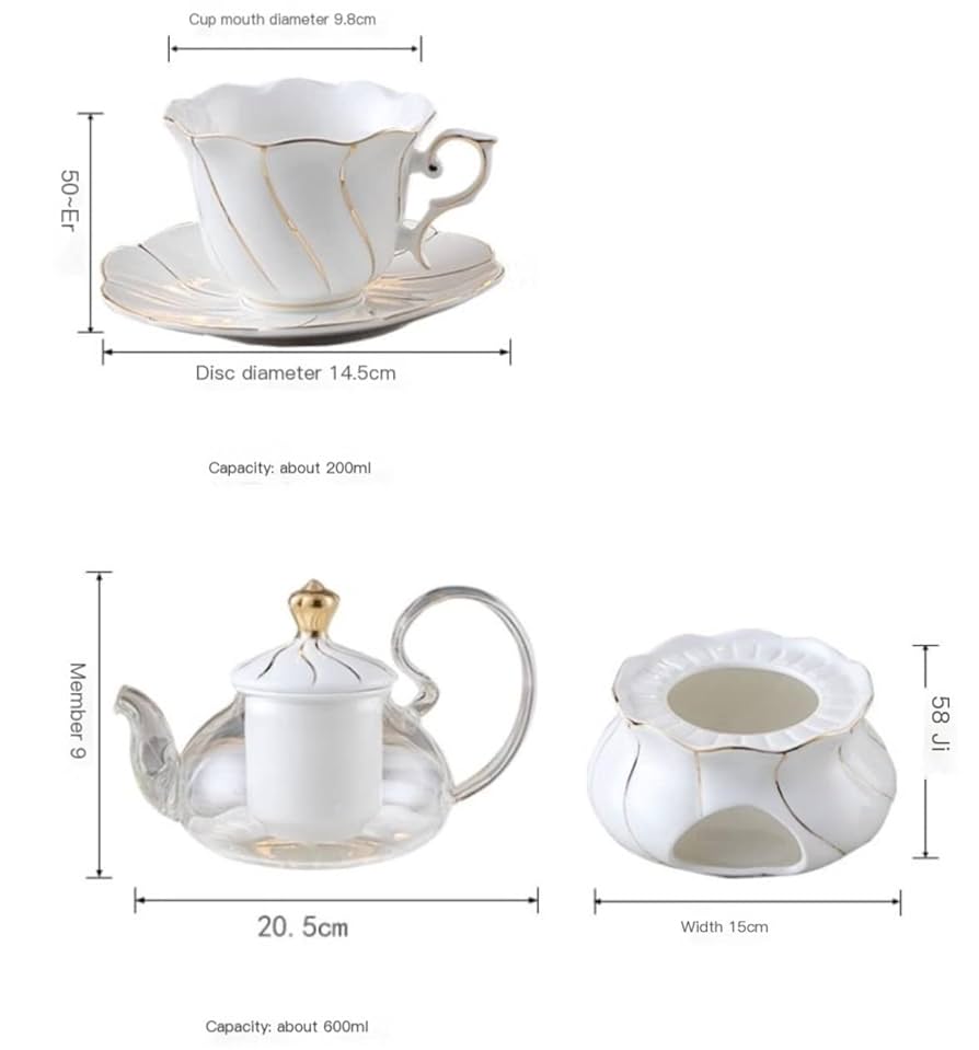 陶器製ポットとカップセット Amazon.com: ZXLPHA Tea Cup Set Tea Set Teapot Set 10pcs