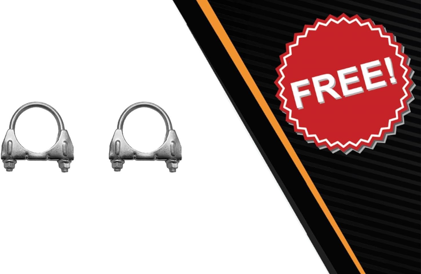 Exhaust Muffler Compatible for 2015-2019 Ford Transit-250 3.7L | Stainless Steel | Northeastern Exhaust | Free Clamps Included | Automotive Replacement Part | Direct-Fit