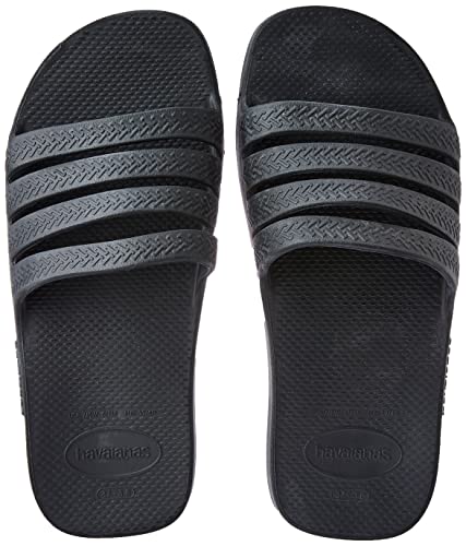 Chinelo Slide Stradi, Havaianas, Unissex, Preto, 39