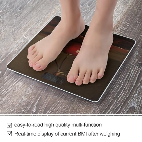 Báscula Digital de Baño LCD de Vidrio Templado 400 lb miniatura 5