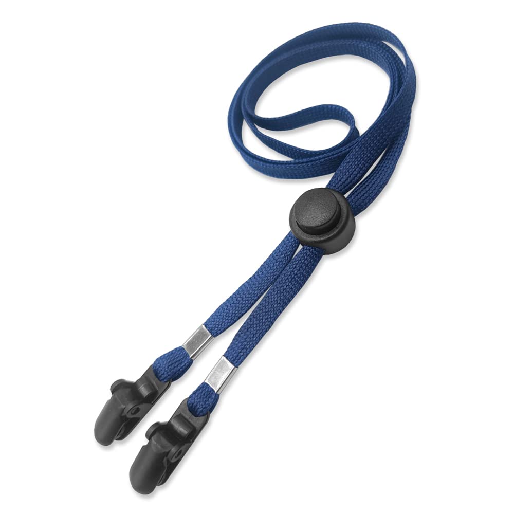 Amazon.co.jp: ハットストラップ 【ネイビー】 長さ40cm