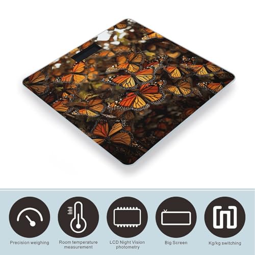 Báscula Digital de Baño Monarch Butterflies Precisa miniatura 3