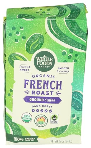 Whole Foods Market, Organic Ground Coffee, Dark...