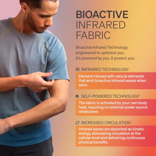 Image of Incrediwear Men's Infrared Athletic Shirt - Performance Workout Shirt for Men Boosts Circulation, Speeds Recovery Active Wear