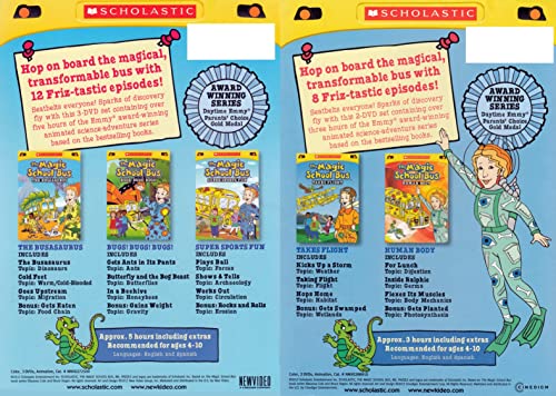 The Magic School Bus (Field Trip Fun & Games / Planes and Robots) (2-Pack) image 4