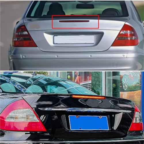 Tercera luz de freno para Benz E-Class W211 2003-2009 Black 8