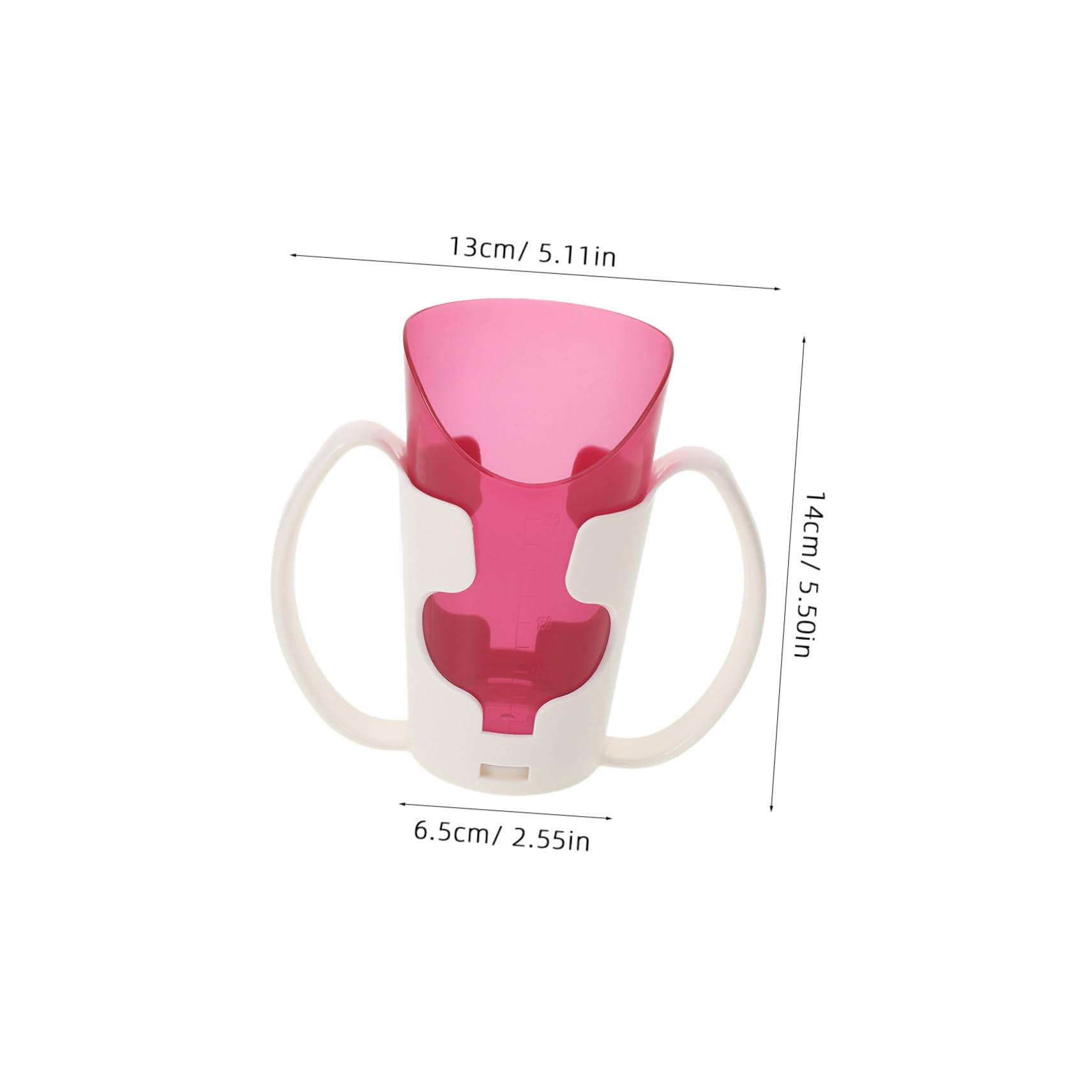 Alipis 5 Piezas Taza De Cuidado De Ancianos Copas De Estadio Taza De Sopa Taza del Paciente Taza De Bebida De Maternidad Copa De Rehabilitación Bol Taza De Agua para Ancianos El Plastico
