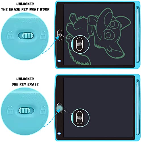 Yidedraw 6 Pack Lcd Writing Tablet For Kids 8.5 Inch, Reusable Electronic Drawing Doodle Pad Learning Educational Toy Gift Doodle Board For Boys And Girls (Black, Red, Blue, Skyblue, Pink, Green) #TOP2