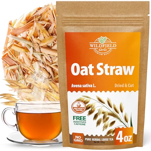Image of 4 oz. Oatstraw Tea Oat Straw Herb Tea (Avena Sativa L.) - 113g Oat Straw Herb Hierba De Paja De Avena