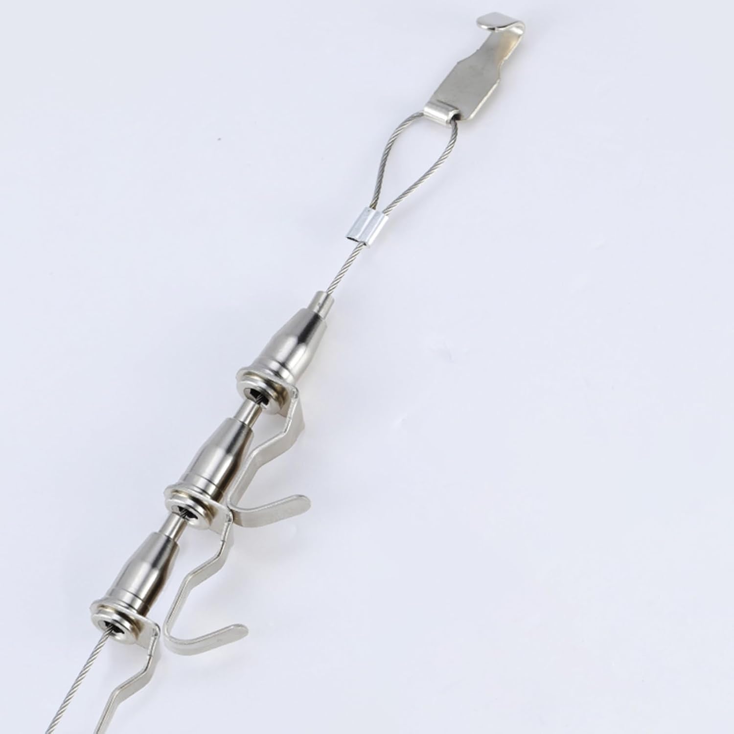 Heavy Duty Picture Hanging System, Adjustable Click Rail Track Art Hanger Kit for Photos & Paintings, Discreet Wall Tracks, 1.5m & 3.0m Wire Options, Easy Installation