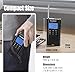 Raddy Portable Digital Radio - AM/FM/SW/VHF/WB with BT Connection, NOAA Alert, Rechargeable Pocket Radio with 9.85 Ft Wire Antenna