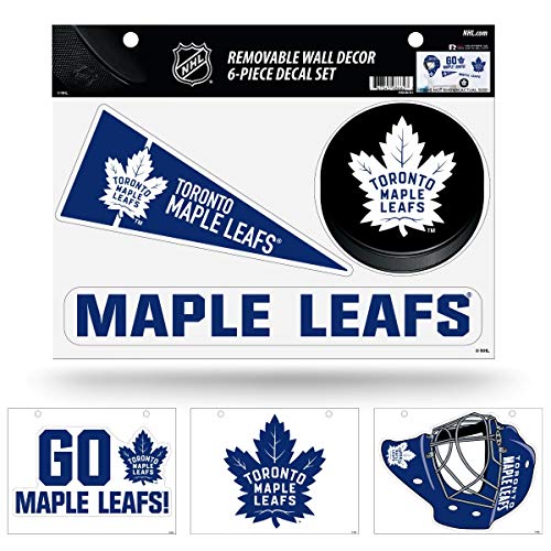 Rico Industries RSD8701: Maple Leafs Removable Wall Decor Set (8.5